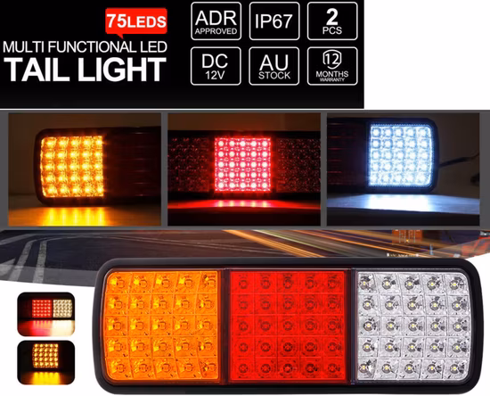IP 68 LED 75PCS altamente luminoso in 5050 LED per camion, rimorchio per camion, luci di coda, fendinebbia per rimorchio